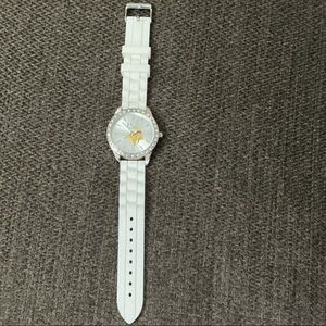 Game Time White and Silver Minnesota Vikings Women's Watch